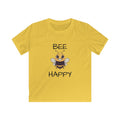 Kids Bee Happy T-Shirt — Cute Bee Graphic Tee for Children