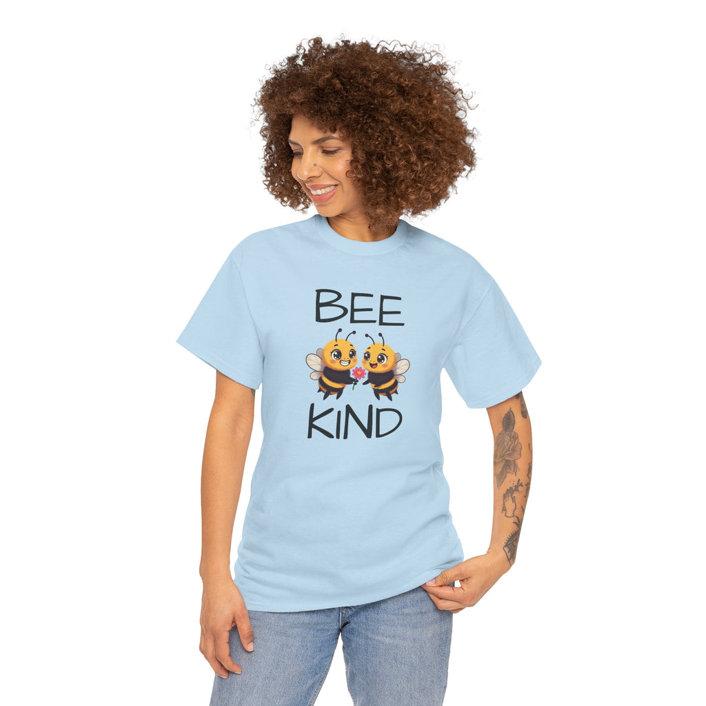 Bee Kind T-Shirt — Cute Cartoon Bees Graphic Tee for Kindness & Earth Day