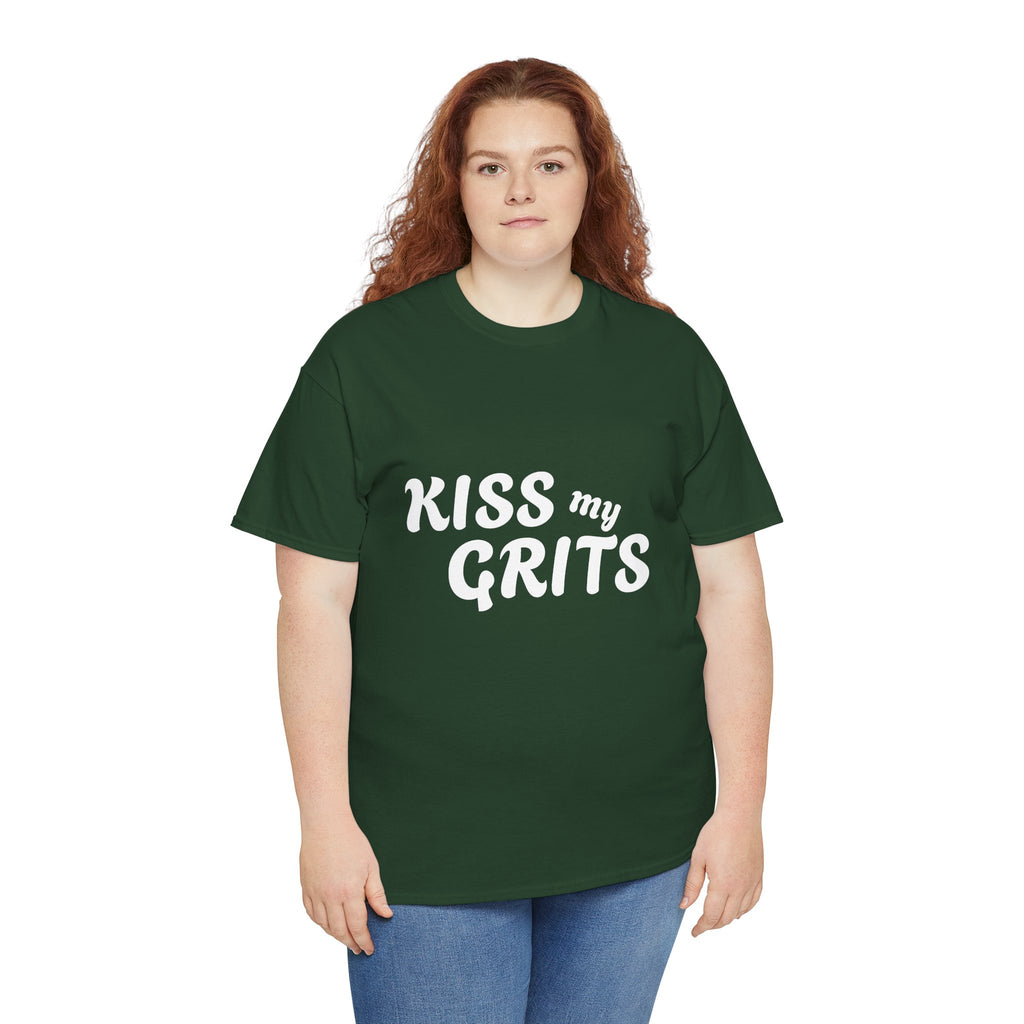 Kiss My Grits T-Shirt — Retro Southern Sassy Tee