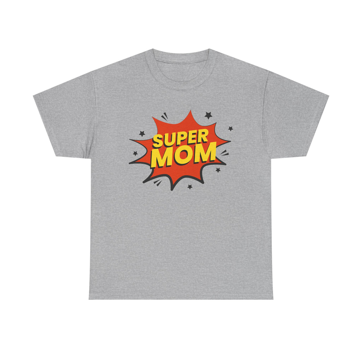 Super Mom Comic Burst T-Shirt