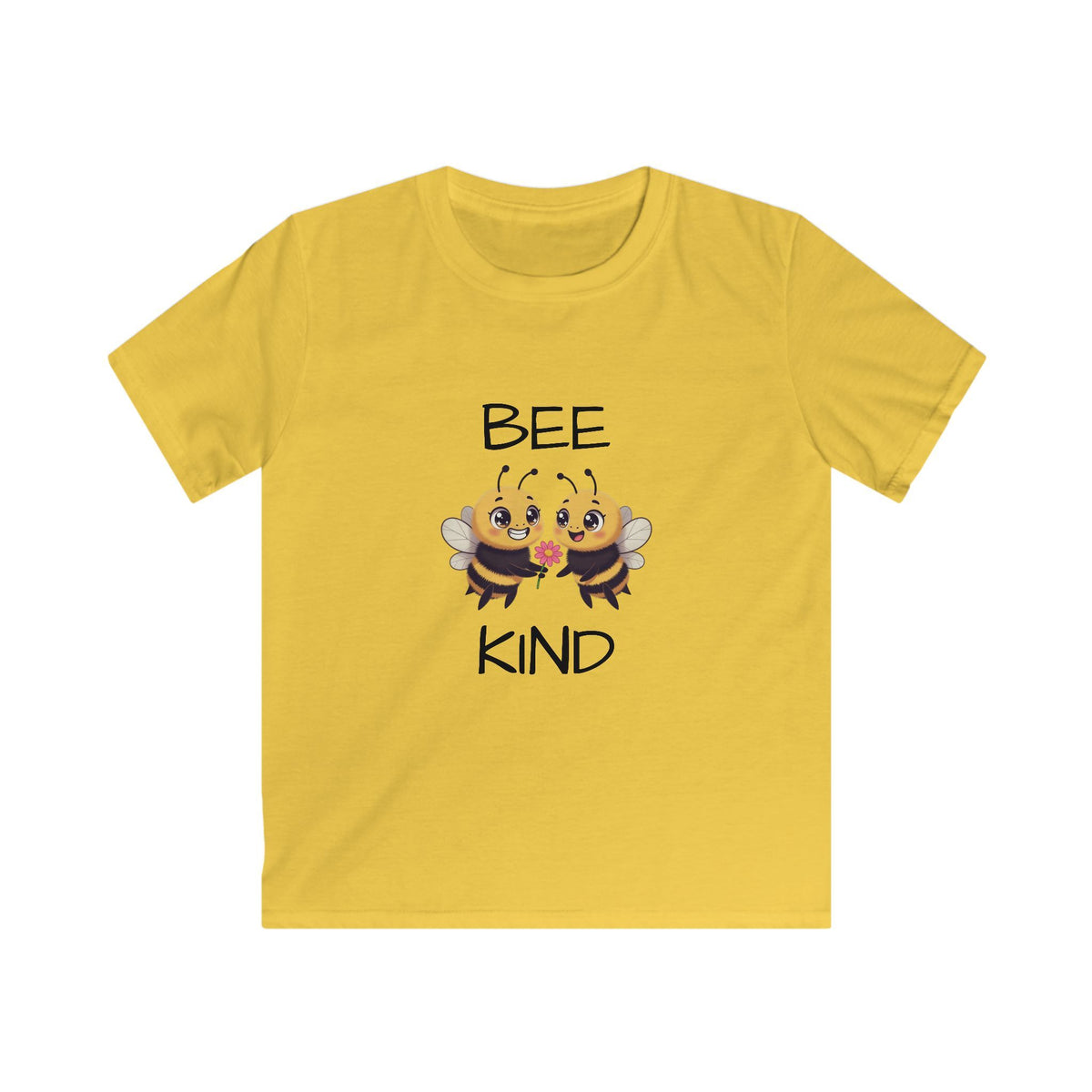 Bee Kind Kids T‑Shirt — Cute Cartoon Bees Children’s Tee (Bee Kind)