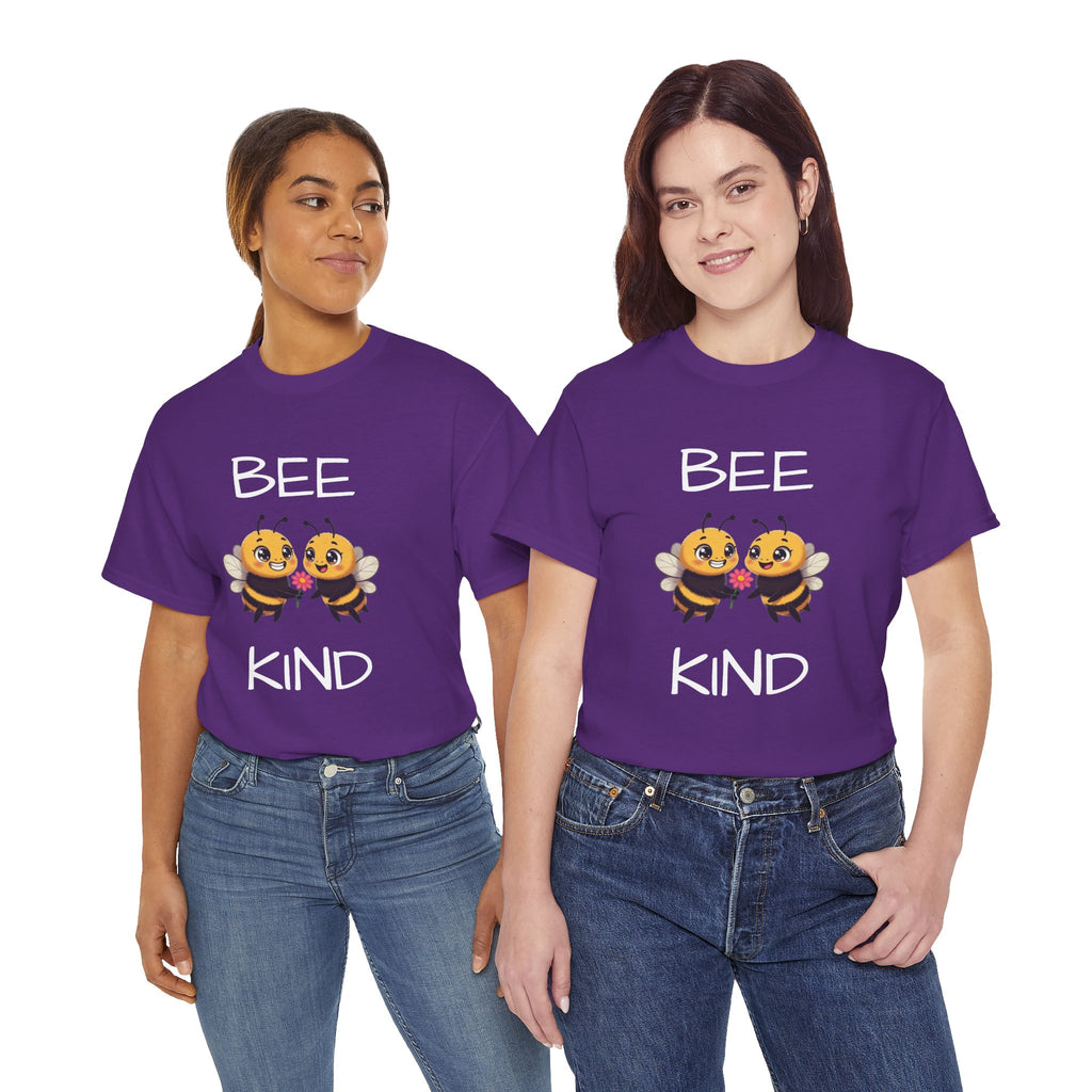 Bee Kind T-Shirt — Cute Cartoon Bees Graphic Tee for Kindness & Earth Day