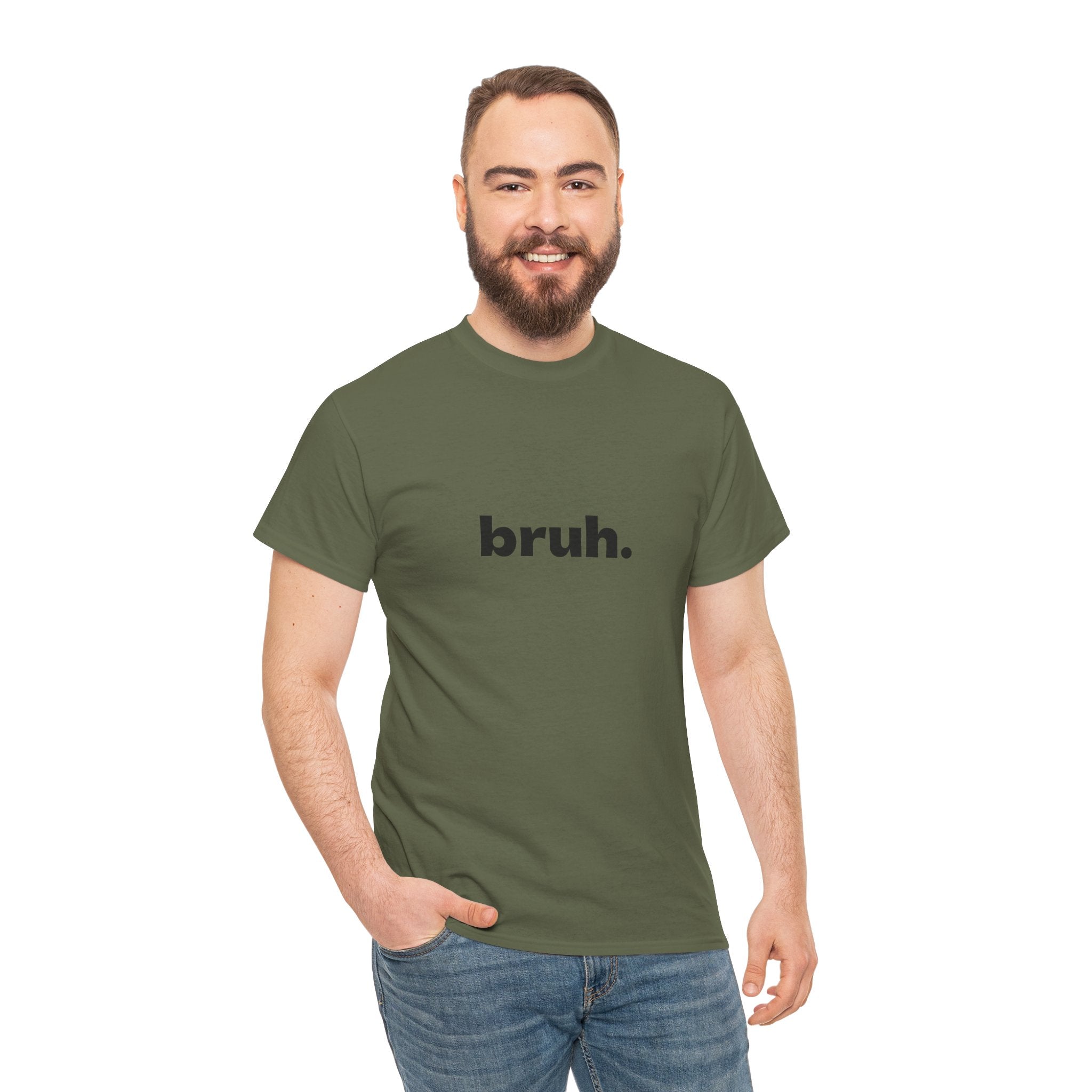 Bruh. Tee — Minimalist Casual Graphic T-Shirt