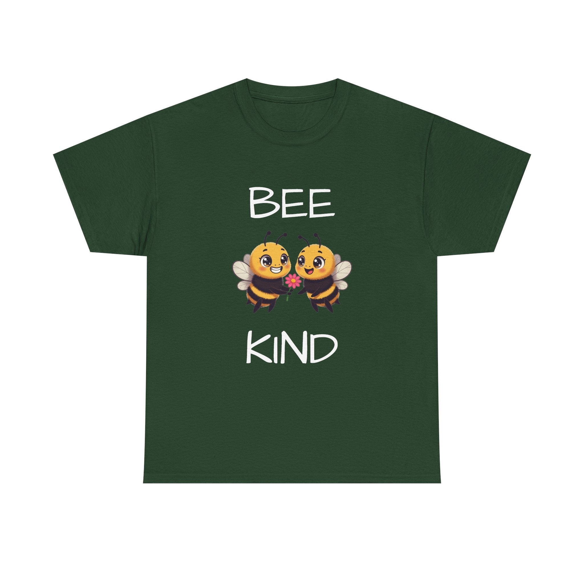 Bee Kind T-Shirt — Cute Cartoon Bees Graphic Tee for Kindness & Earth Day
