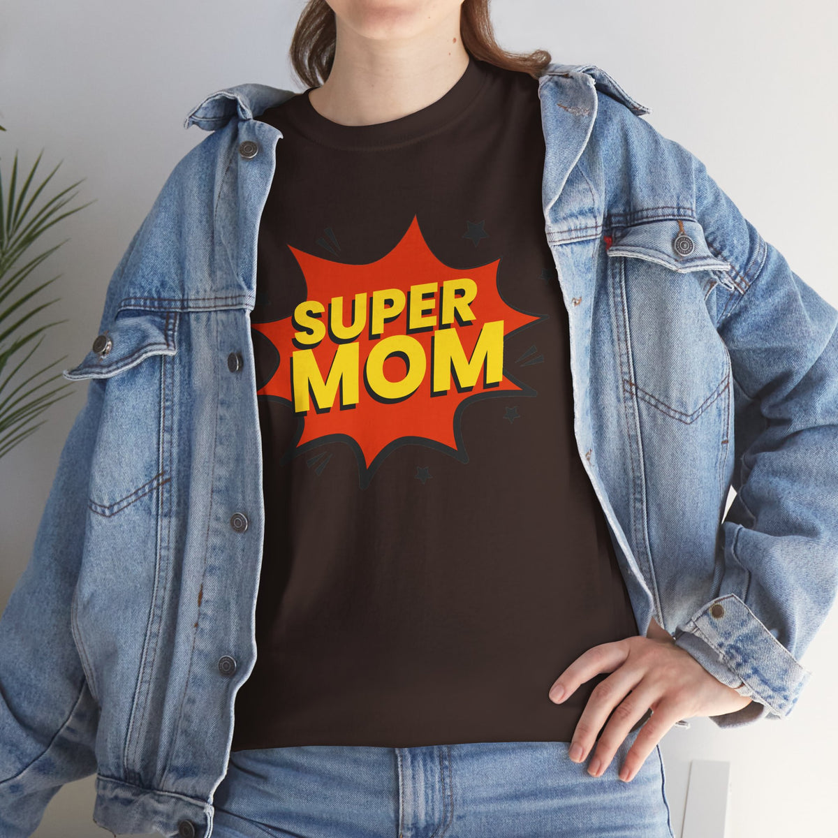 Super Mom Comic Burst T-Shirt