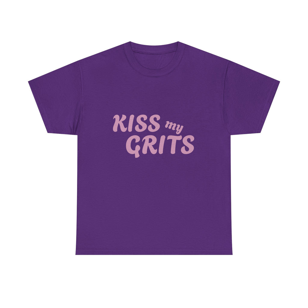 Kiss My Grits T-Shirt — Retro Southern Sassy Tee