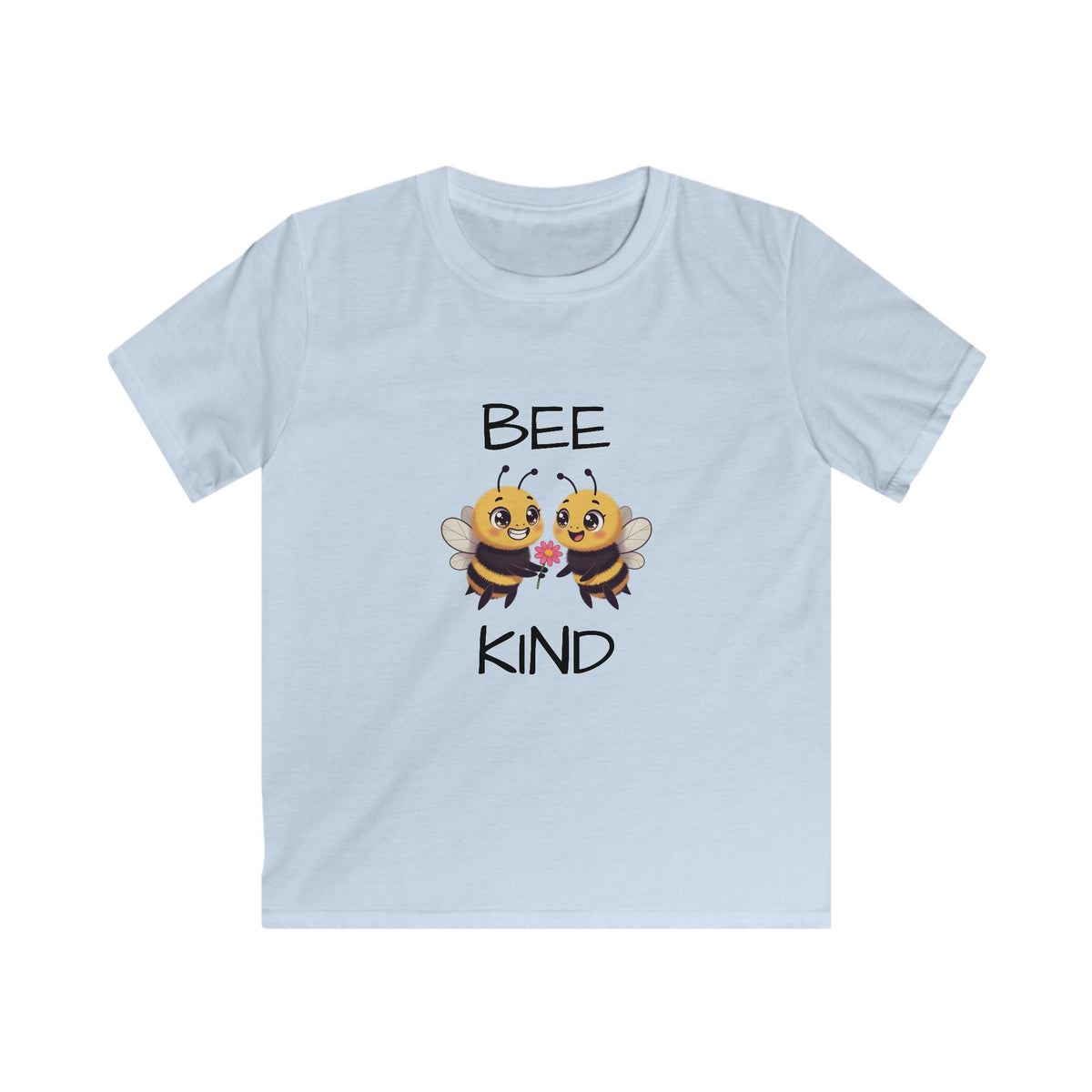 Bee Kind Kids T‑Shirt — Cute Cartoon Bees Children’s Tee (Bee Kind)