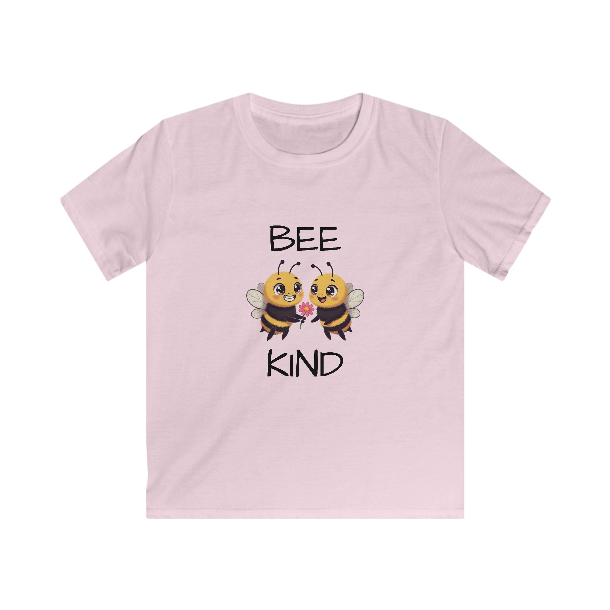 Bee Kind Kids T‑Shirt — Cute Cartoon Bees Children’s Tee (Bee Kind)