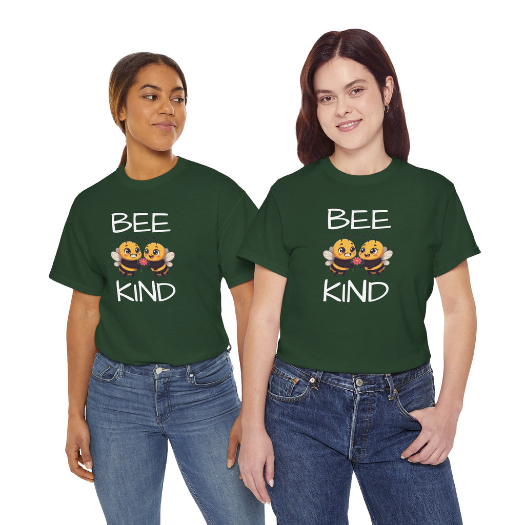 Bee Kind T-Shirt — Cute Cartoon Bees Graphic Tee for Kindness & Earth Day