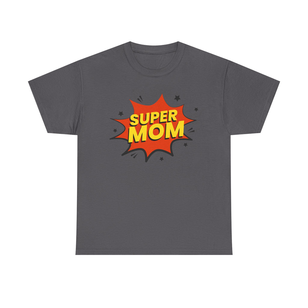 Super Mom Comic Burst T-Shirt