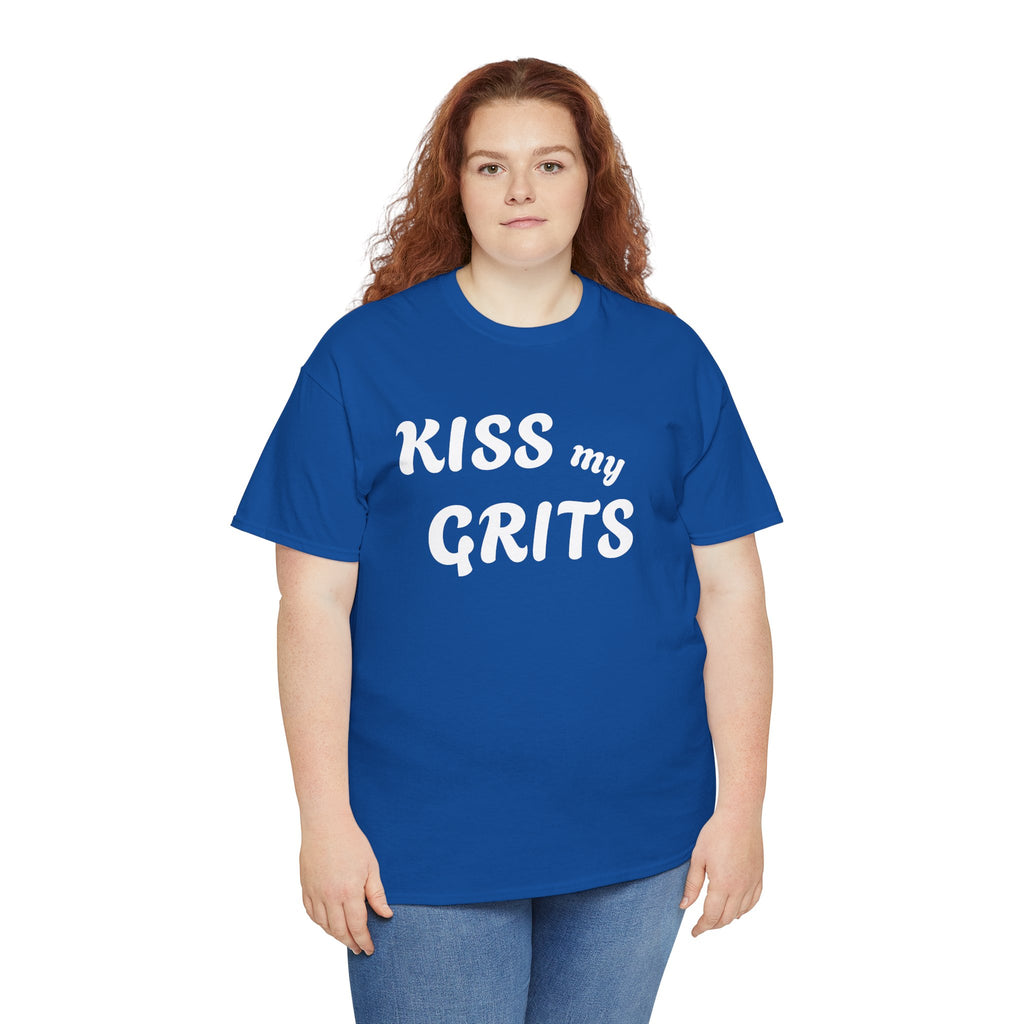 Kiss My Grits T-Shirt — Retro Southern Sassy Tee