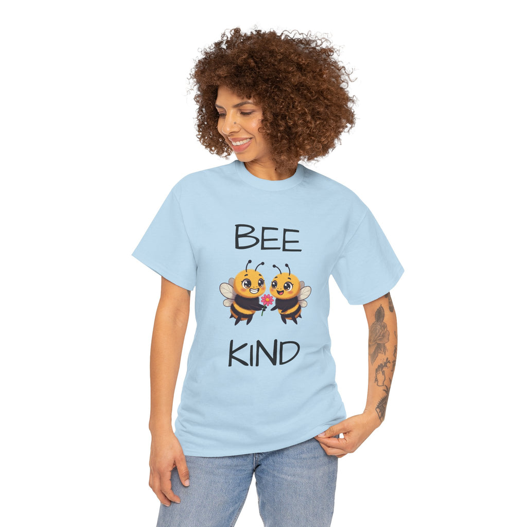 Bee Kind T-Shirt — Cute Cartoon Bees Graphic Tee for Kindness & Earth Day