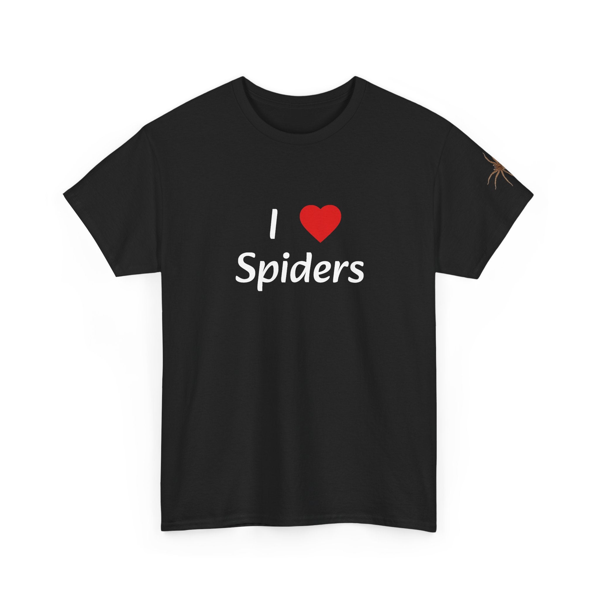 I Love Spiders T‑Shirt — Tarantula Lover Tee