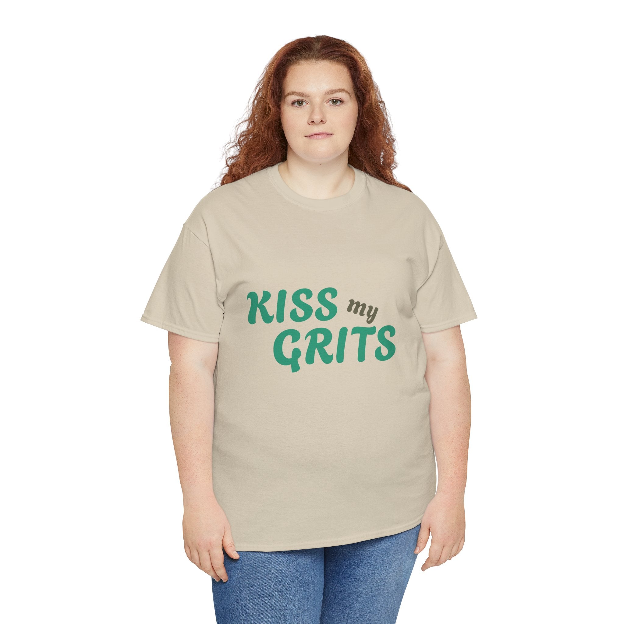 Kiss My Grits T-Shirt — Retro Southern Sassy Tee