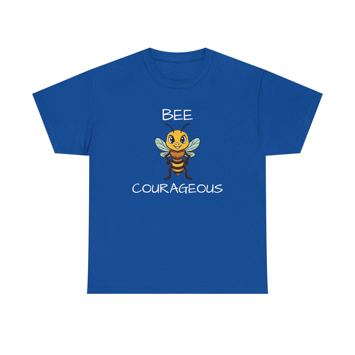 Bee Courageous T-Shirt — Cute Motivational Bee Graphic Tee