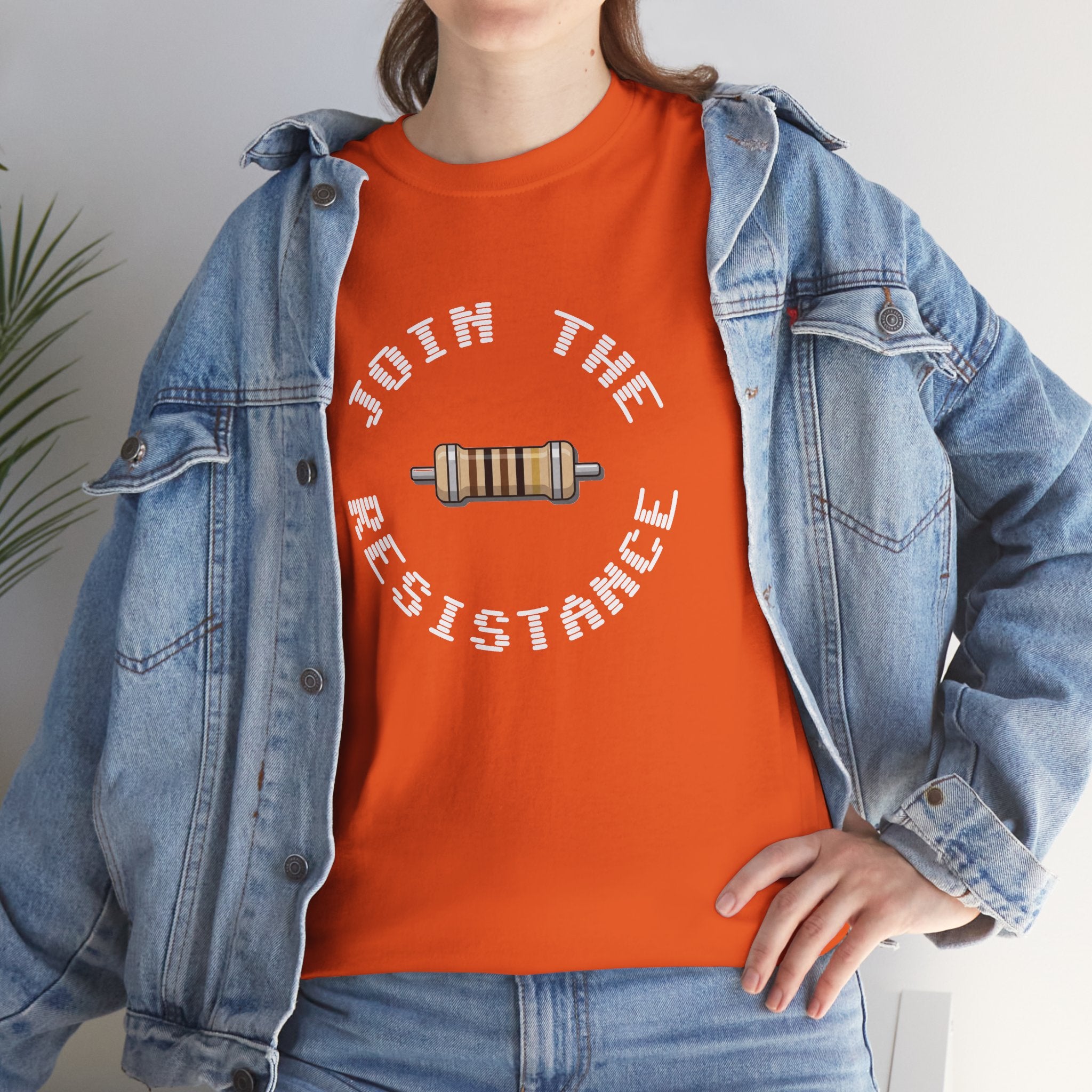 Join the Resistance Tee — Electronics Humor Shirt