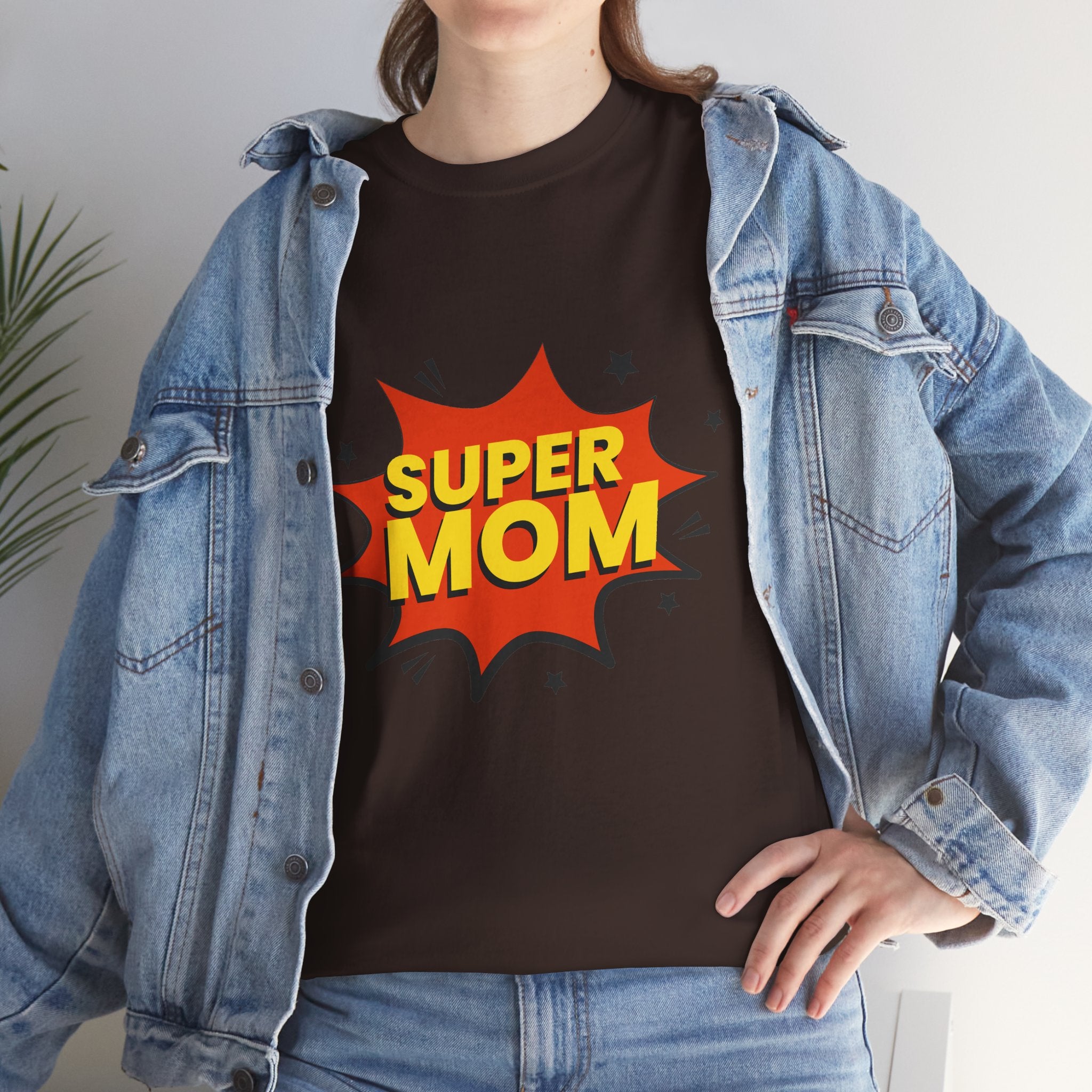 Super Mom Comic Burst T-Shirt