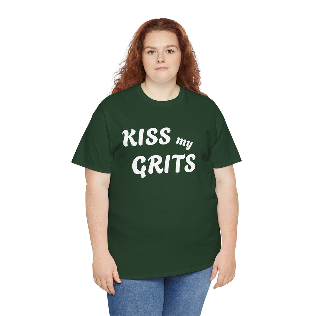 Kiss My Grits T-Shirt — Retro Southern Sassy Tee