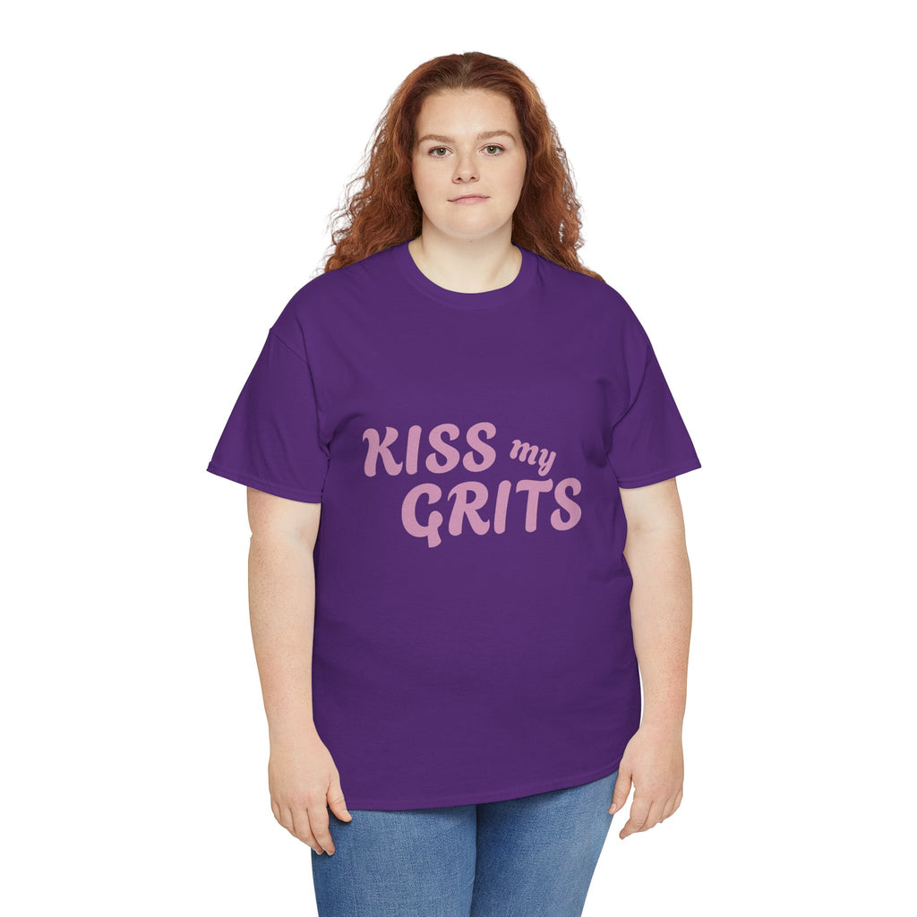 Kiss My Grits T-Shirt — Retro Southern Sassy Tee