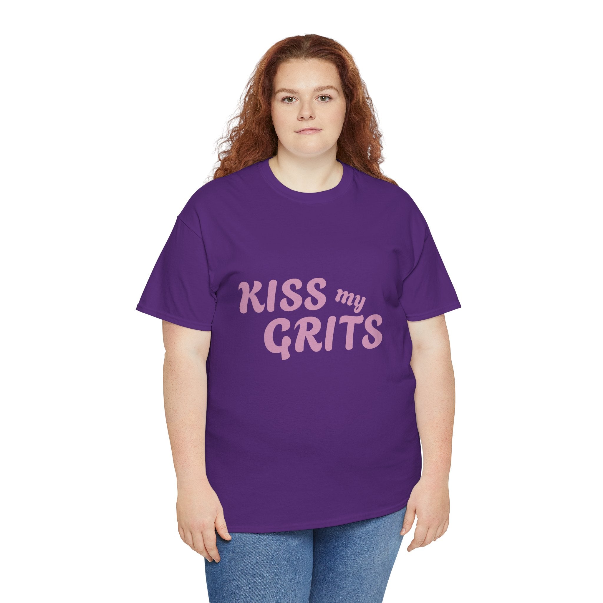 Kiss My Grits T-Shirt — Retro Southern Sassy Tee