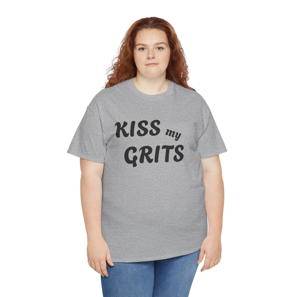 Kiss My Grits T-Shirt — Retro Southern Sassy Tee