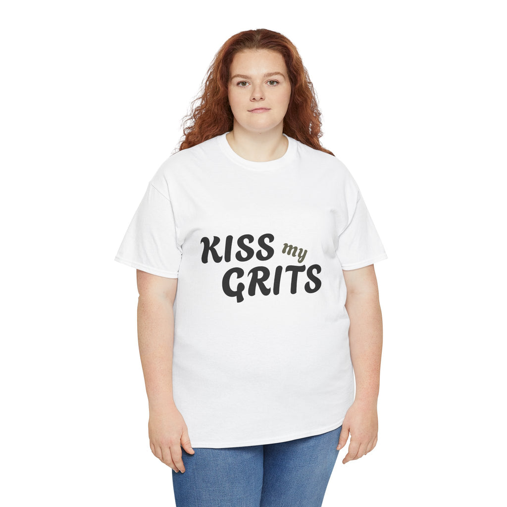 Kiss My Grits T-Shirt — Retro Southern Sassy Tee