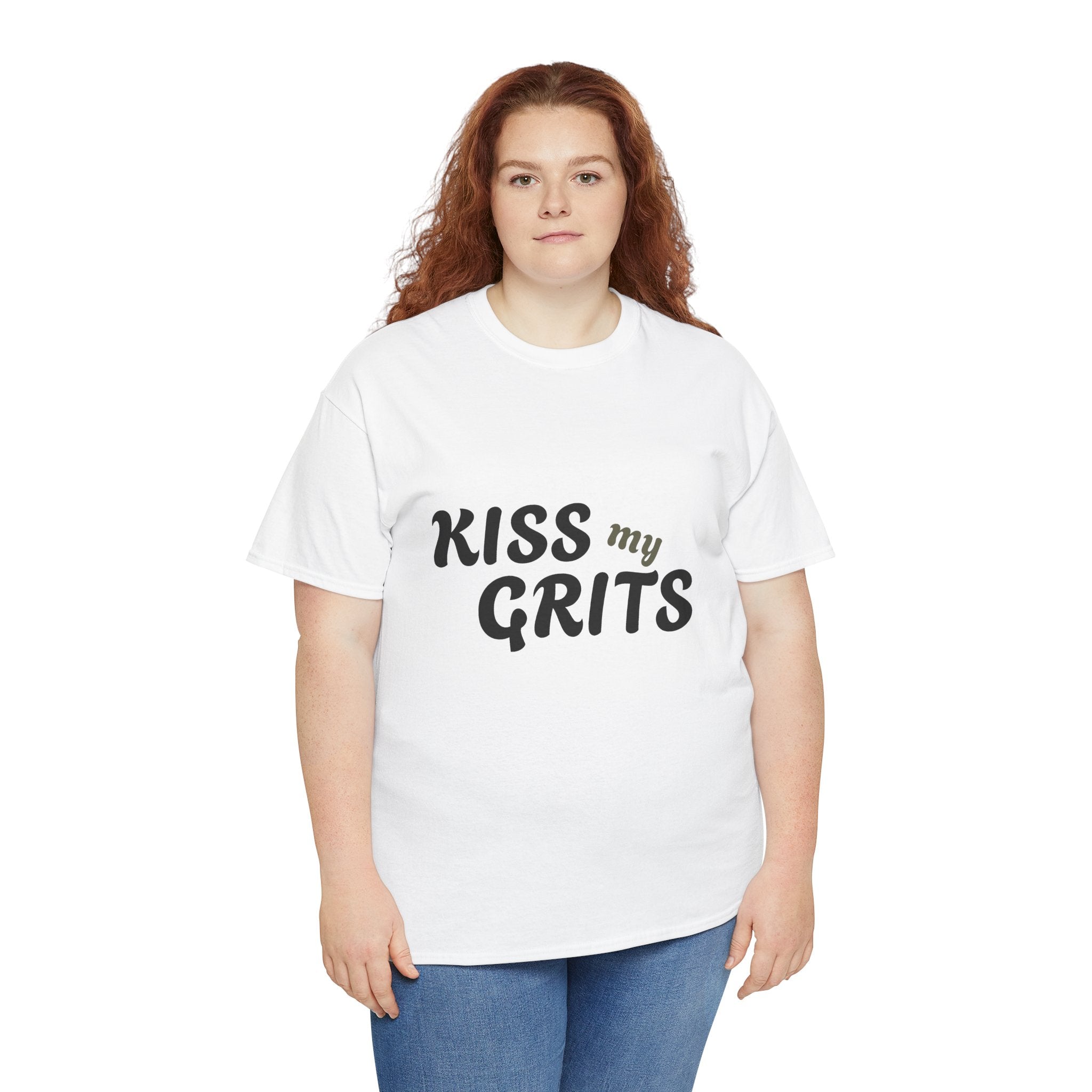 Kiss My Grits T-Shirt — Retro Southern Sassy Tee