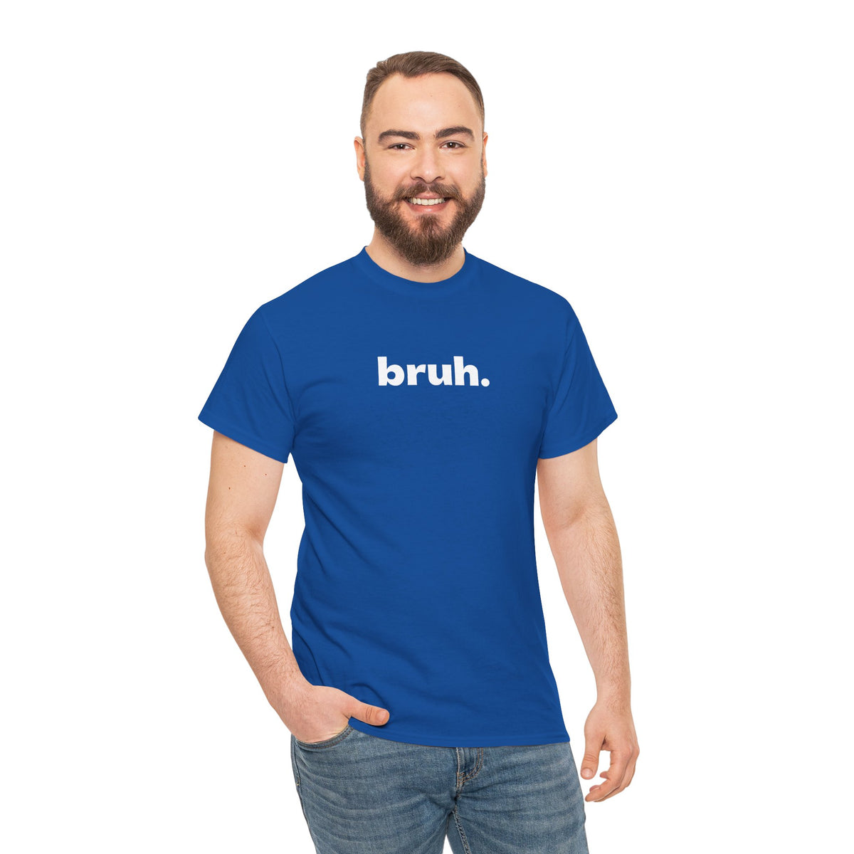Bruh. Tee — Minimalist Casual Graphic T-Shirt