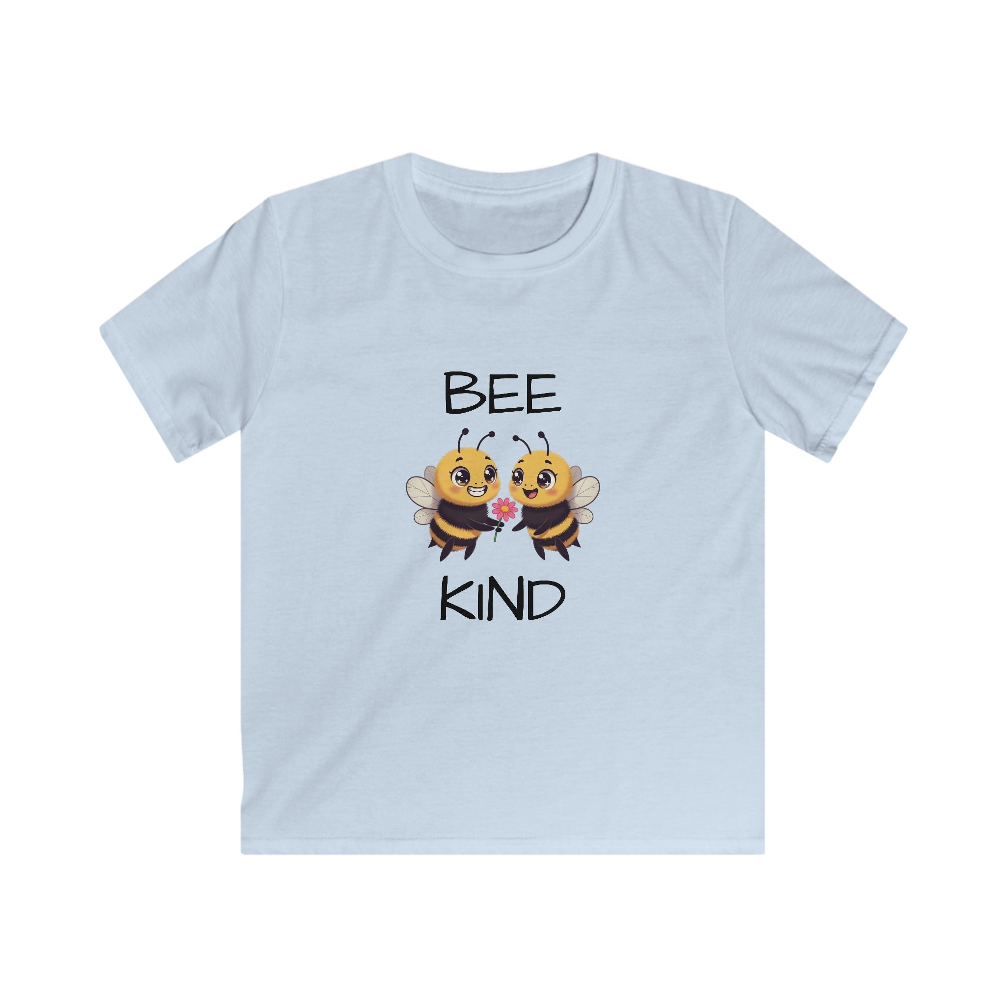 Bee Kind Kids T‑Shirt — Cute Cartoon Bees Children’s Tee (Bee Kind)